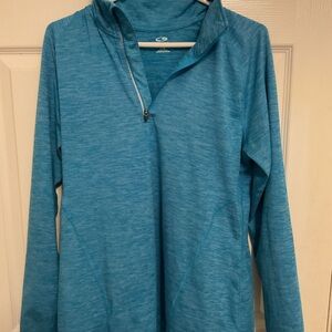 Champion Blue Quarter-Zip Pullover